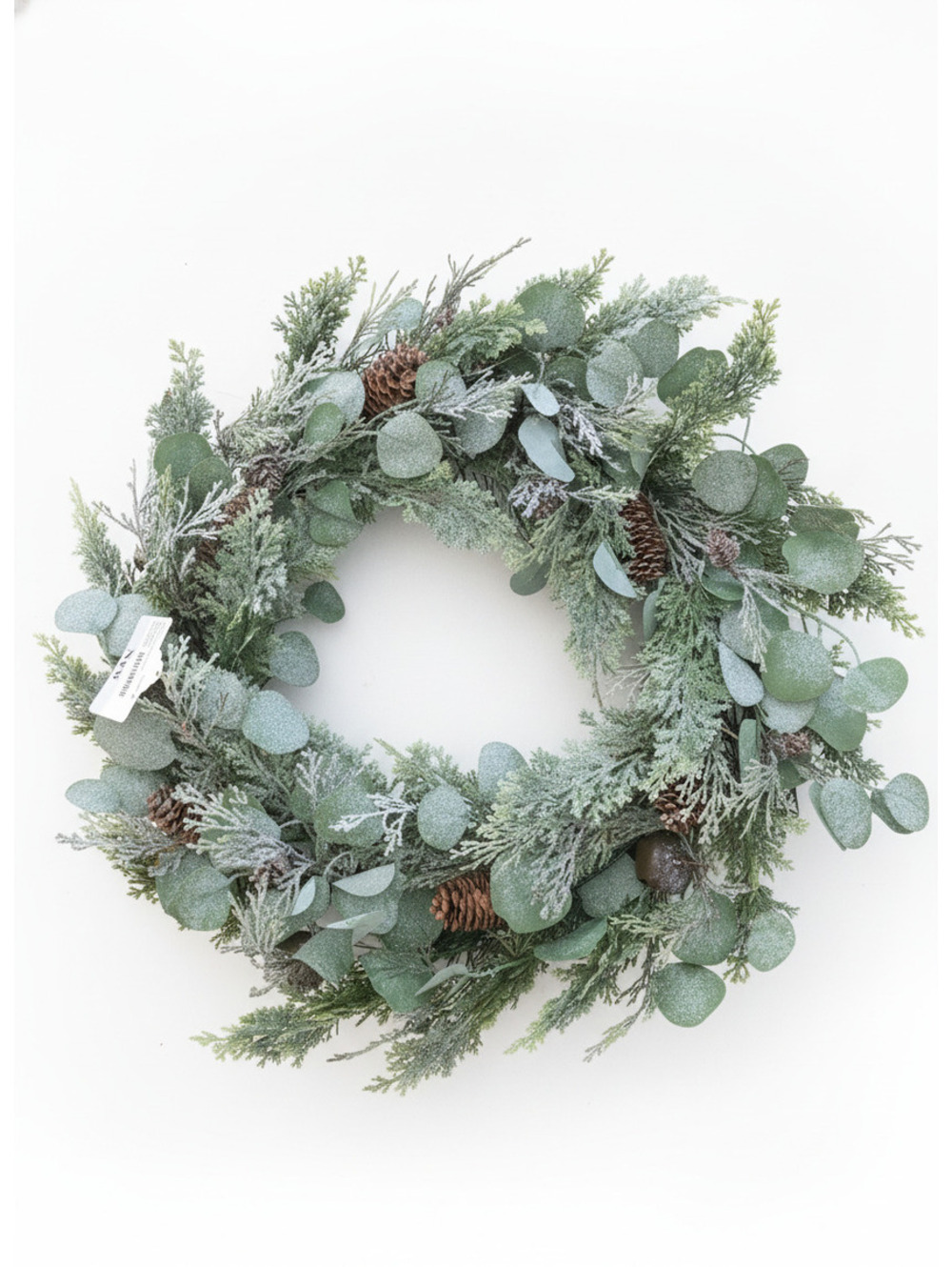 Mason & Ivy Frosted Eucalyptus and Pine Artificial Wreath